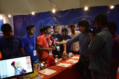 Media Coverage at Expo